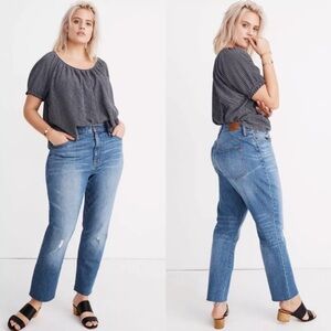 Madewell The Slim Boyfriend Jean Size 35 Blue Jeans